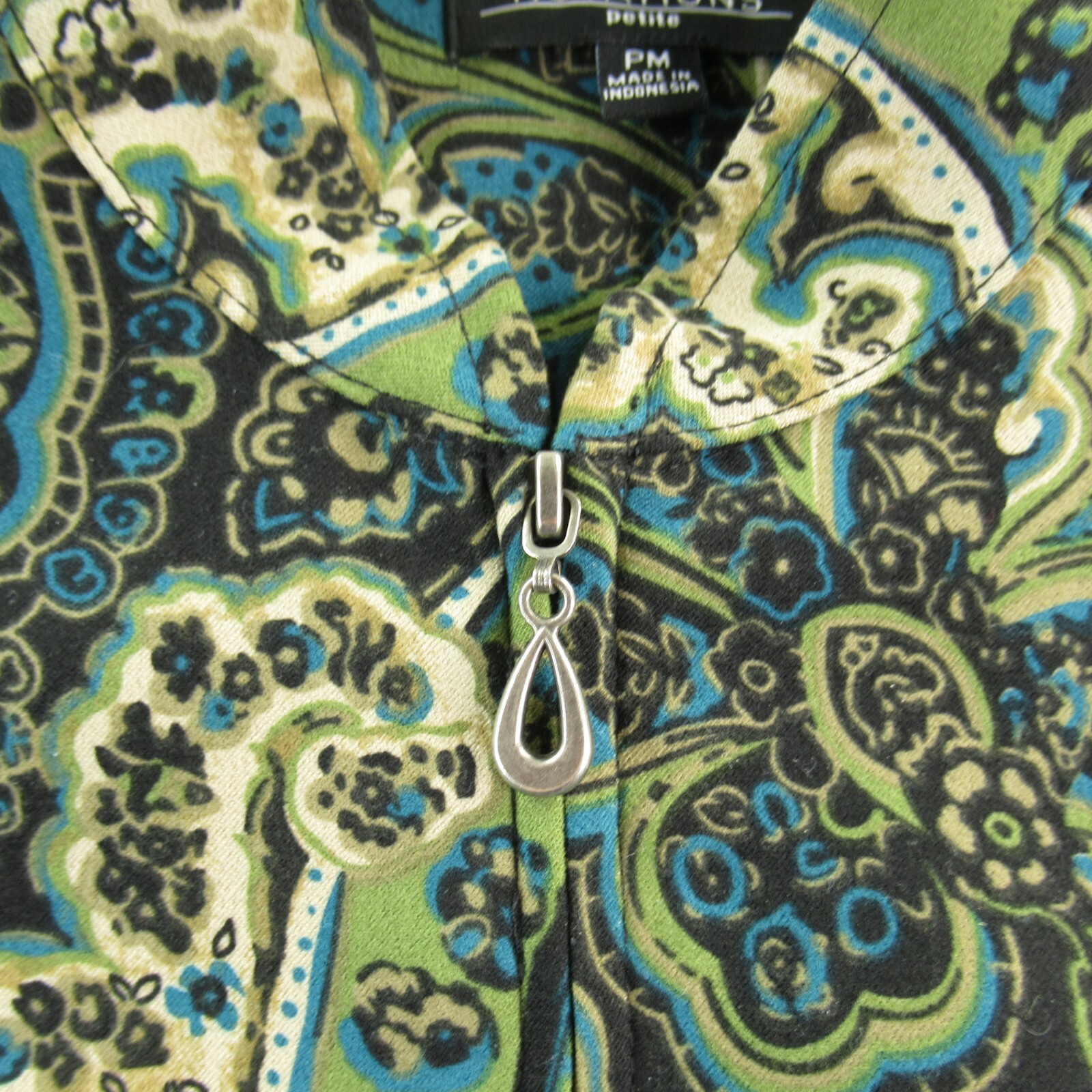 Notations Womens Jacket Shacket Size PM Multicolo… - image 5