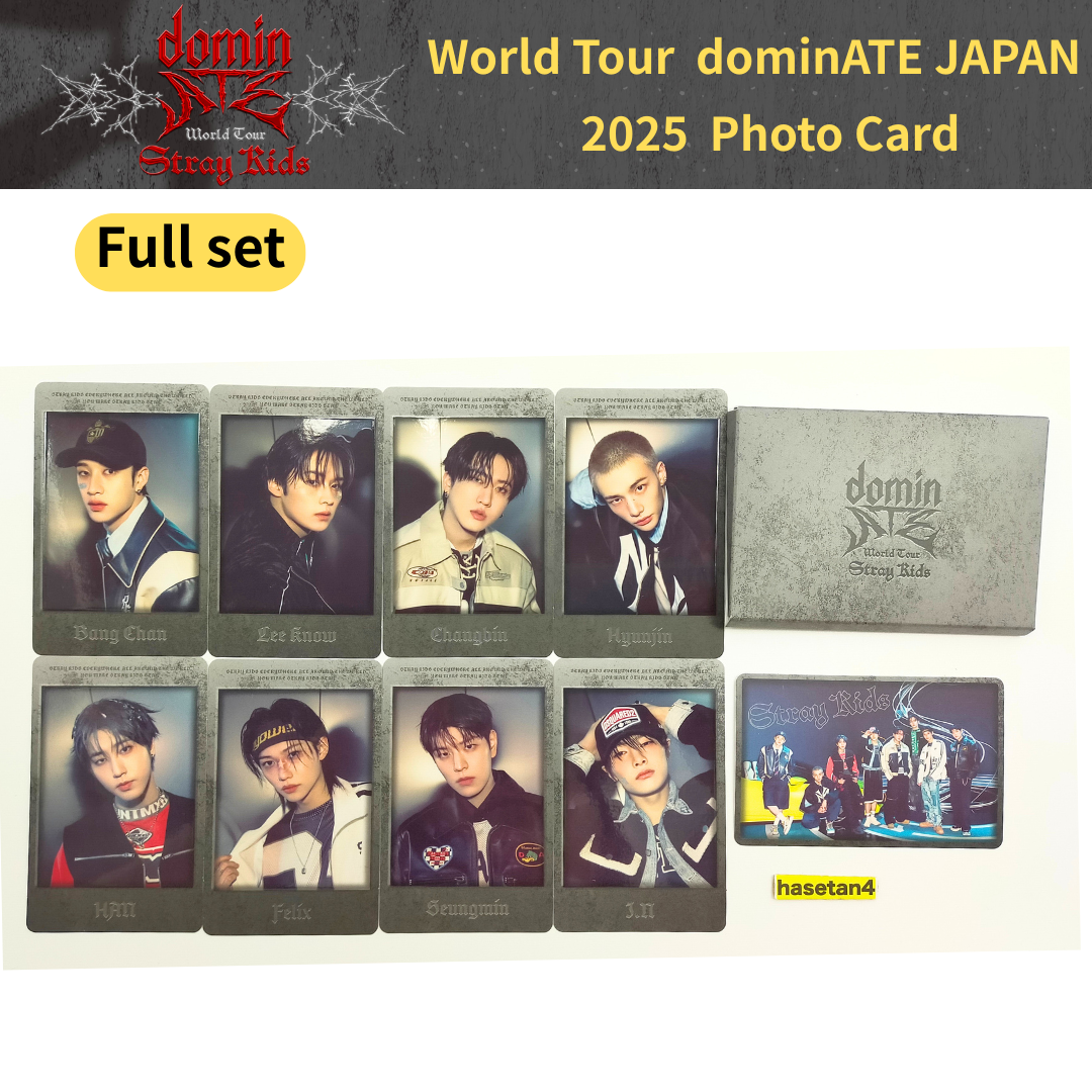 Stray Kids World Tour dominATE JAPAN 2025 Ecopa Daily Random