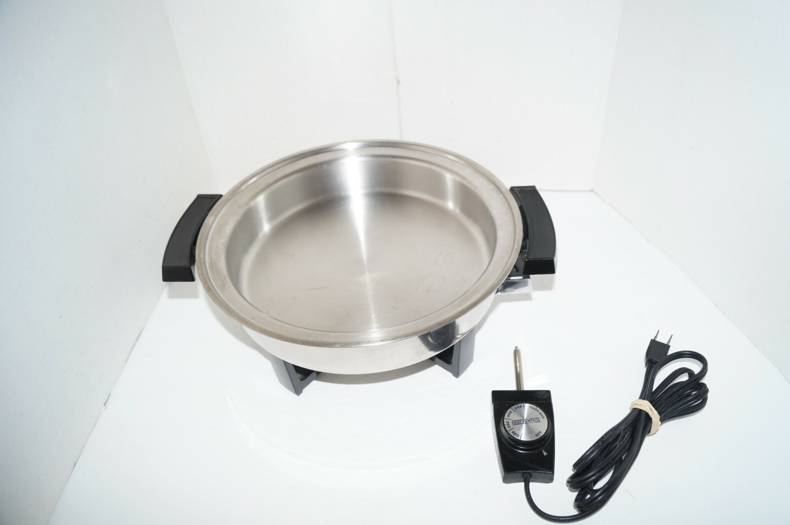 Townecraft Stainless Steel Electric Skillet with Control 17450 eBay