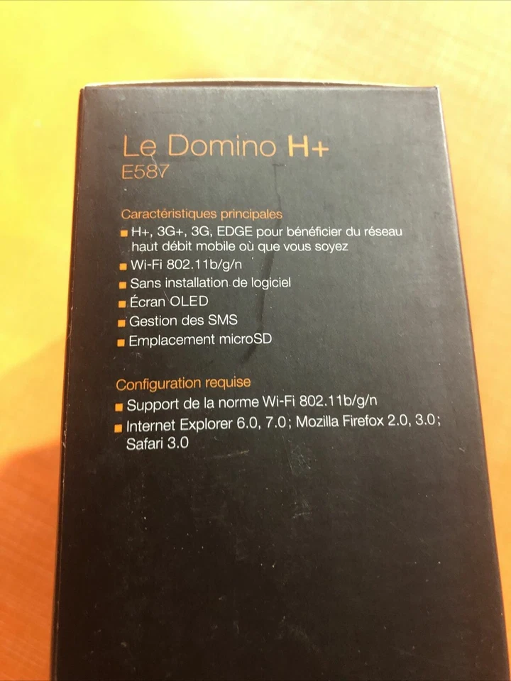 Lot 6 Domino Huawei Orange H+ E587  3G+ et H+ - Immagine 4 di 4