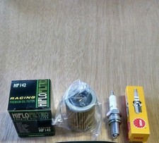 Yamaha Tune up kit Spark Plug + Oil Filter Kodiak 400 YFM400 YFM 94-99 4x4 D8EA