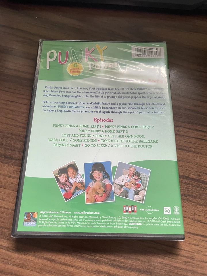 Punky Brewster: 8 Complete Episodes (Kids DVD, 2010) Brand NEW Sealed! Foto 2 de 2