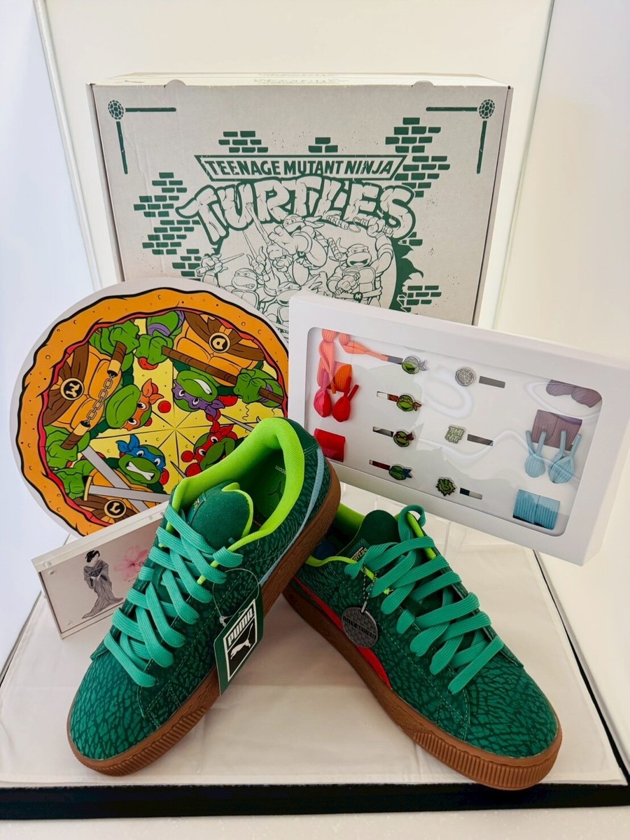 PUMA x TMNT Suede XL 401304 01 Unisex Teenage Mutant Ninja Turtles