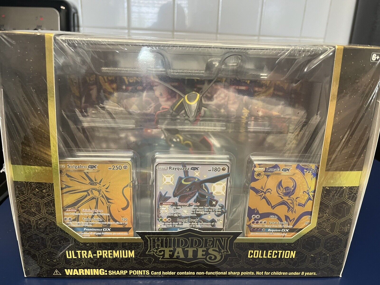 Pokemon SM11.5 Ultra Premium Collection Hidden Fates Box- 3 full