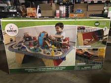 waterfall junction train set & table