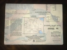 MAP EVC NI-38D US MILITARY ESCAPE EVASION CHART  IRAQ IRAN SYRIA 2002 NEW