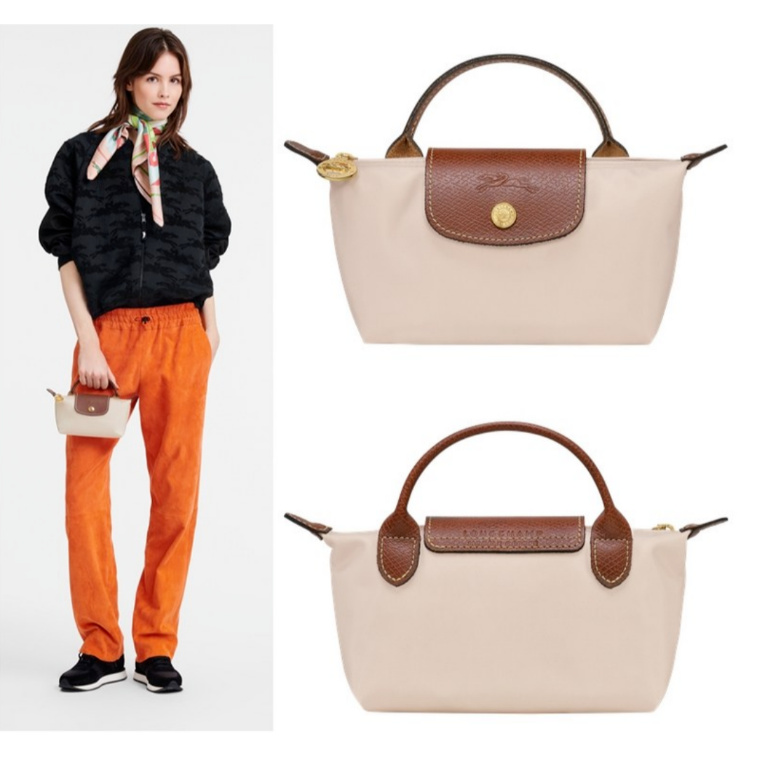 Longchamp Le Pliage Original Handle Pouch – Paper | eBay