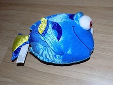 Walt Disney World Parks Finding Nemo Dory Blue Fish Plush Animal 11" EUC