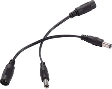 DC Power Cord 5.5mm x 2.1mm Female to 5.5mm x 2.5mm Male DC Power