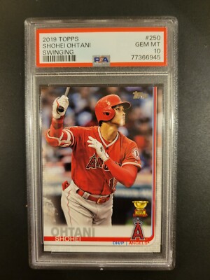 大谷翔平2019  All-Star Rookie Cup #250 2019 Topps Shohei Ohtani #250 - PSA 10 Gem Mint - Rookie Cup