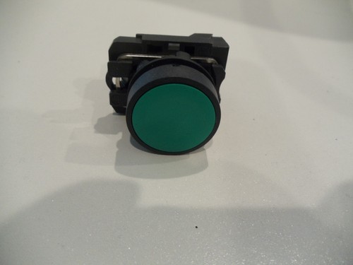 TELEMECANIQUE GREEN PUSHBUTTON SWITCH ZBE-101 - Picture 4 of 6