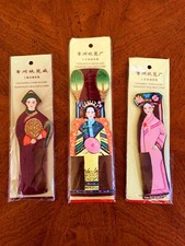 N561 D Handmade Natural Wooden Hair Comb Decoration Comb Fine Tooth Comb