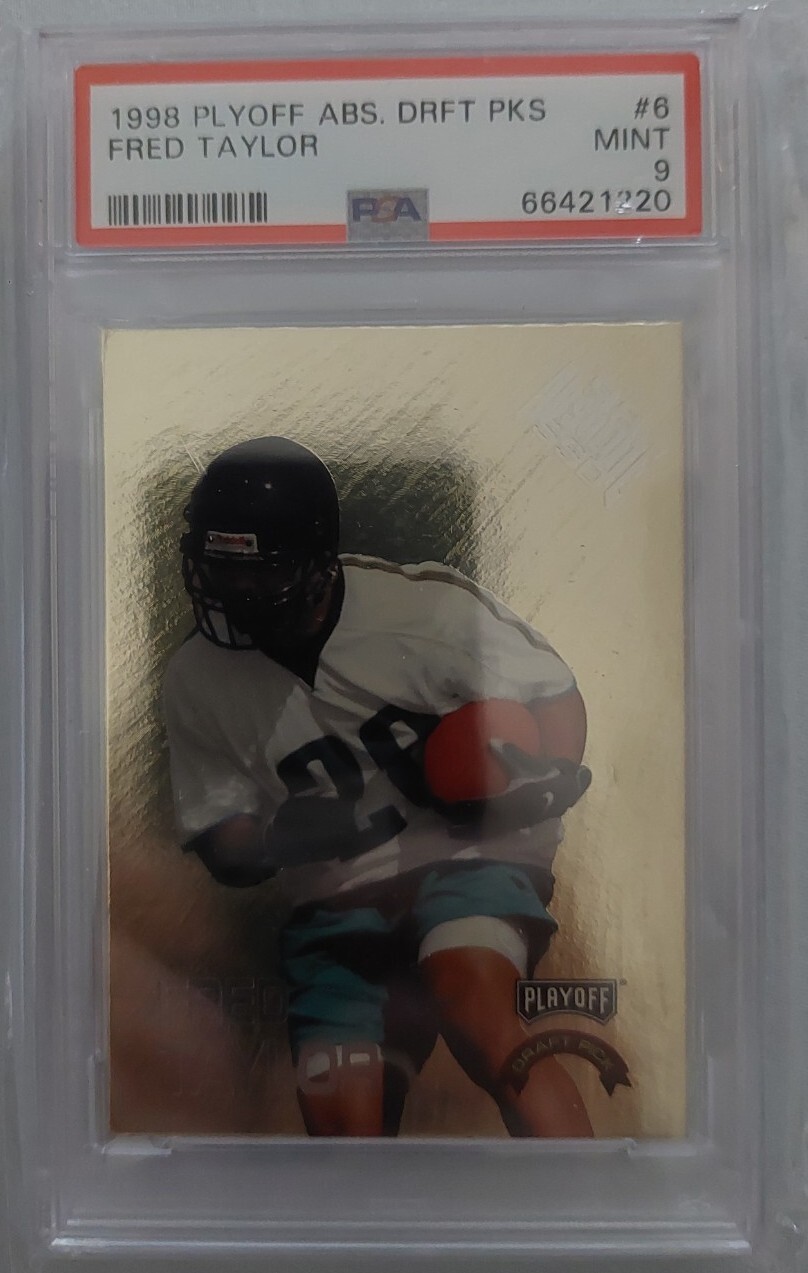 Fred Taylor Playoff Absolute Draft Picks #6 Base