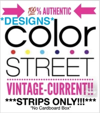 Color Street **DESIGNS**DISCOUNTED**NO BOX***Factory-Sealed Nail Strips Only***
