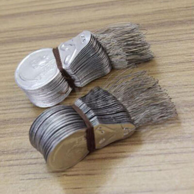 50Pcs Bow Wire Needle Threader Stitch Insertion Craft Sewing For Hand Tool  HOT3