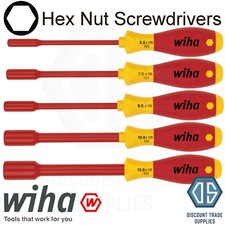 Wiha Socket Driver Wrench Screwdriver VDE Hex Nut Key Nut Driver Insulated 1000v