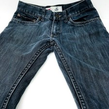 Levis 511 Jeans Size 28X28 16 Skinny Black Denim Wash Womans