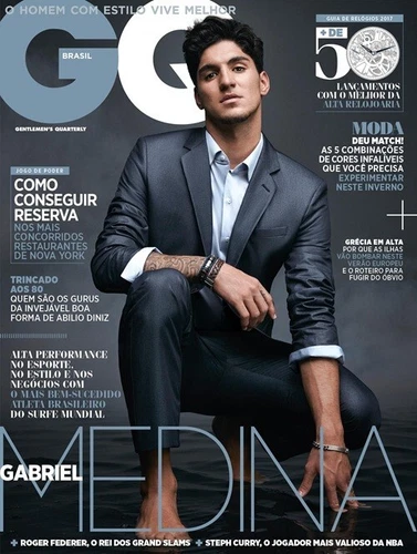 GQ Brazil Magazine - Gabriel Medina - June 2017