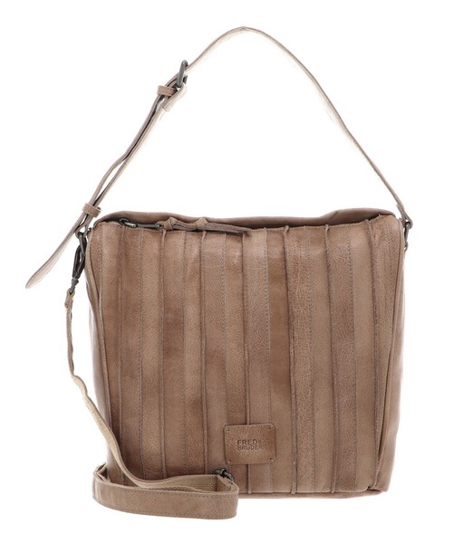 Fredsbruder Izzle Hobo Schultertasche UmhäNgetasche Tasche Light Taupe Hellbraun-image