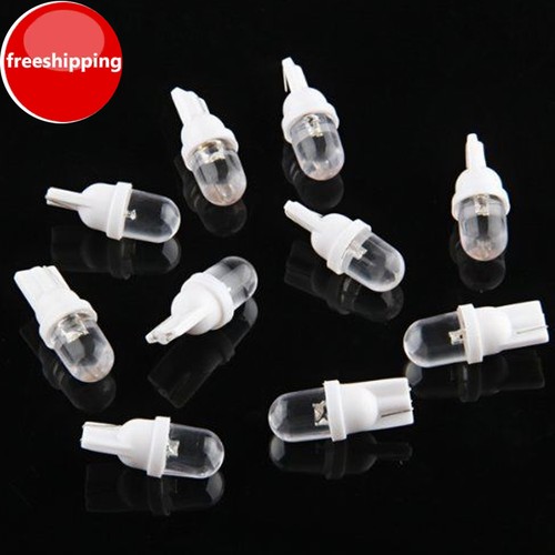 10x T10 White 12V LED 194 168 158 W5W 501 Side Car Auto Wedge Dashboard Light - Picture 3 of 6