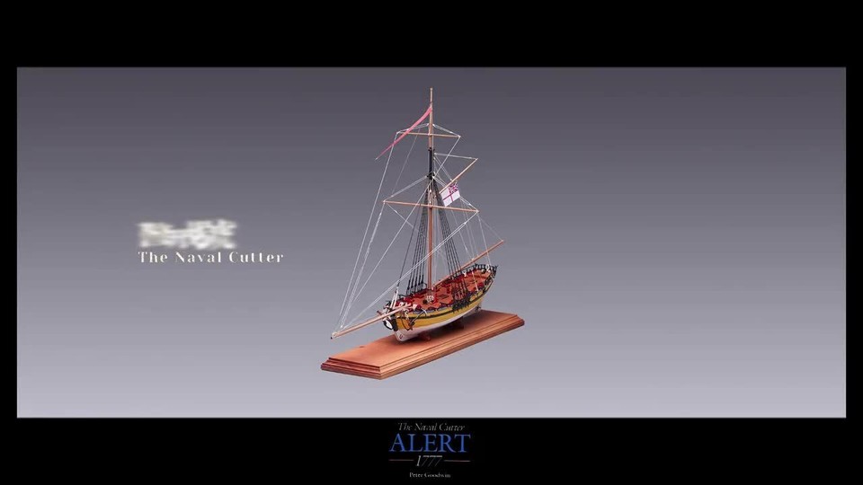 Hms Alert Model Hms Alert 1777 Sailboat 1:96 410mmShip Model Ship Kit | eBay