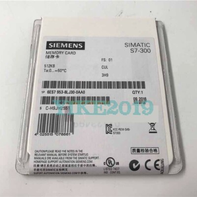 1pcs New 6ES7953-8LJ30-0AA0 Siemens MMC Memory Card 6ES7 953-8LJ30-0AA0 512KB