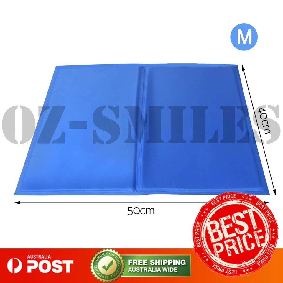 Multi Summer Pad Non-Toxic Cool Cooling Gel Mat Pet Bed Dog Cooling Cat - image 4 of 4