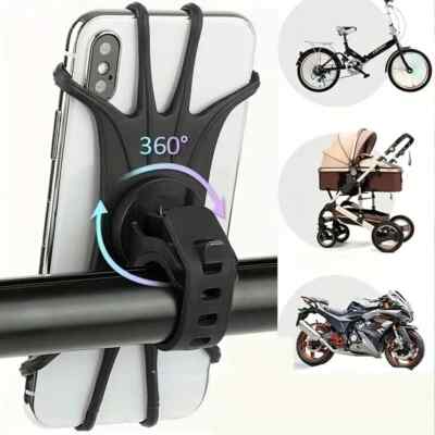 360° Fahrrad-Handyhalter   Silikon, rutschfest, flexibel & sicher