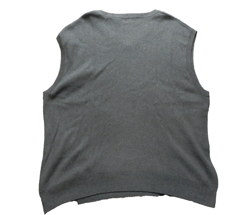 Saddlebred Vest Adult 2XLT Tall Man V-Neck Sleeveless Golf Sweater Pullover Mens - Picture 3 of 6