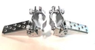 BMX Fork Folding Standers NOS Chrome Freestyle Pegs Old School