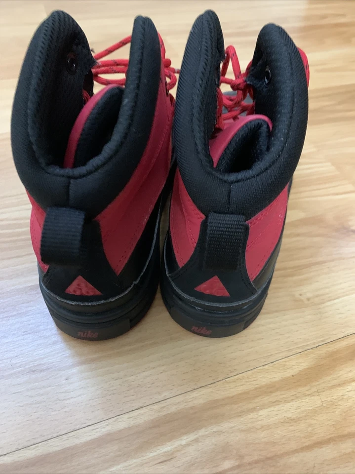 Nike ACG Woodside 2 Botas Altas Juveniles Talla 3 Rojo Negro 524873-601 Foto 4 de 4