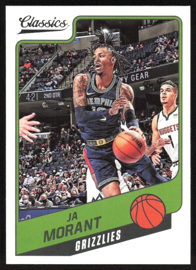 2021-22 Panini Chronicles Classics Ja Morant #167 Memphis Grizzlies
