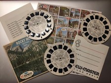 Vintage View Master 3-Reel Complete ROCKY MOUNTAIN National PARK