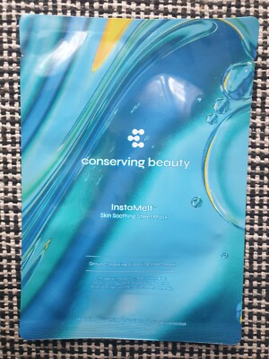 Conserving beauty Instamelt Haut Lindernd Blatt Gesichts Maske Nähren & Hydrate