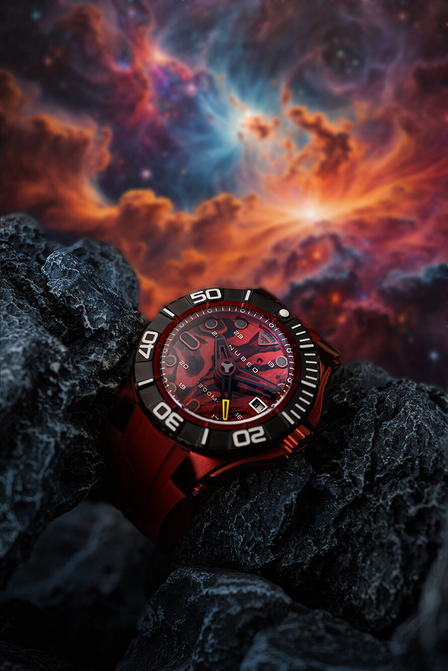 Montre Swiss Alpine Military Diver Automatique - 44mm - 30ATM - Cadran Vert - Neuf