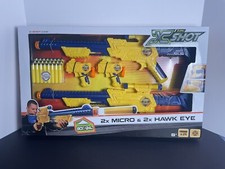 Rare ZURU X-SHOT 2xMK3 Foam Dart Blaster Combo Pack 80 Feet Range.