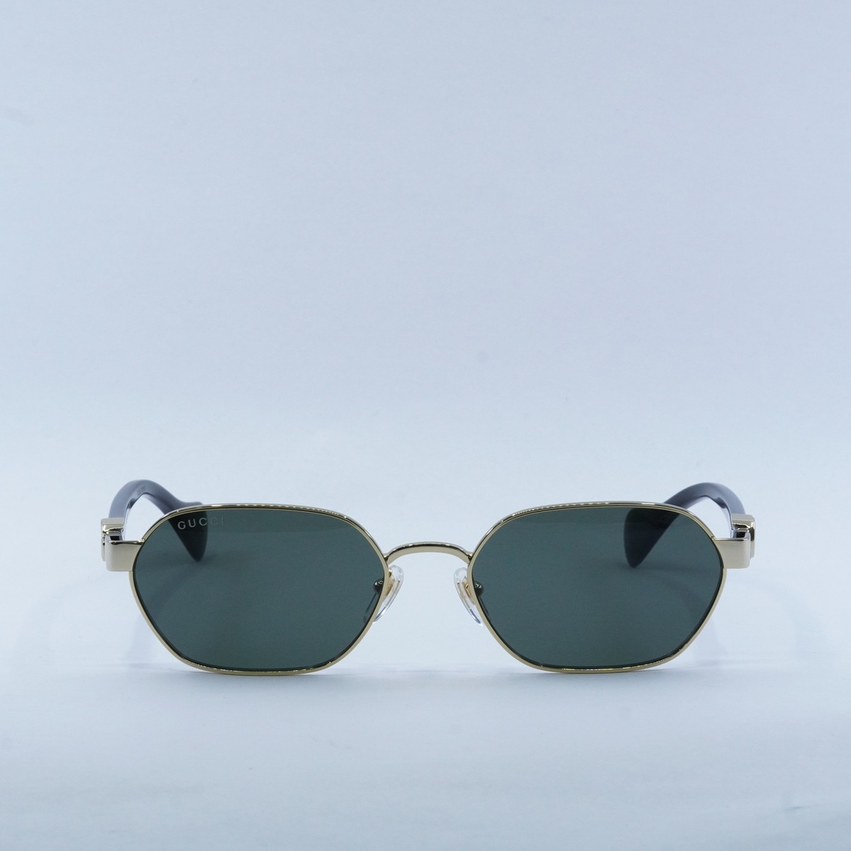 New GUCCI GG1593S 001 Endura Gold/Grey 56-18-140 Sunglasses