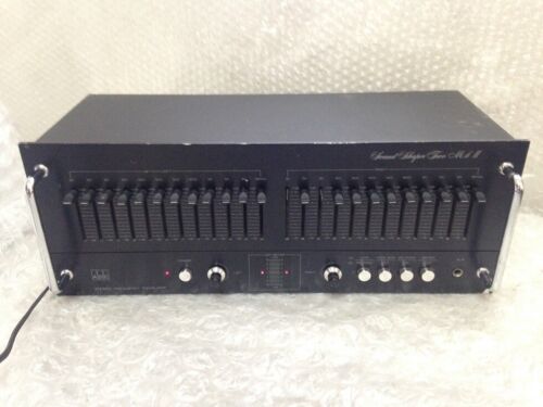 ADC Sound Shaper Two MK II EQ Stereo Equalizer SS-2  - Picture 1 of 5