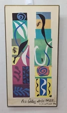 Henri Matisse "Beasts Of The Sea" (1950) No. 2650 Natl Gallery of Art Wash. D.C.