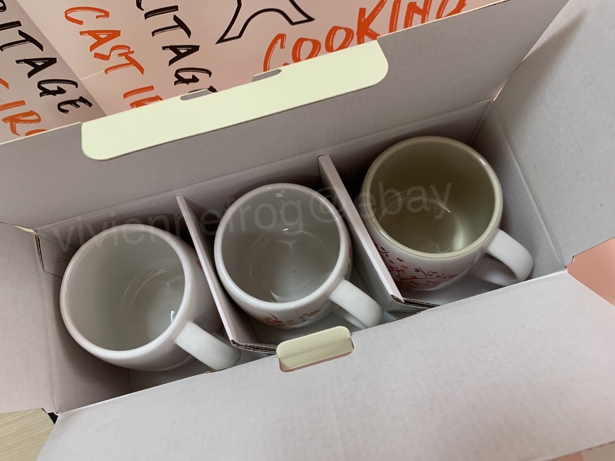 LE CREUSET x MIFFY COLLECTION MULTI COLOR CUP MUGS SET OF 3