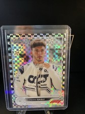 2022 Topps Chrome Formula 1 F1 Racers Checker Flag Refractor Pierre Gasly #45