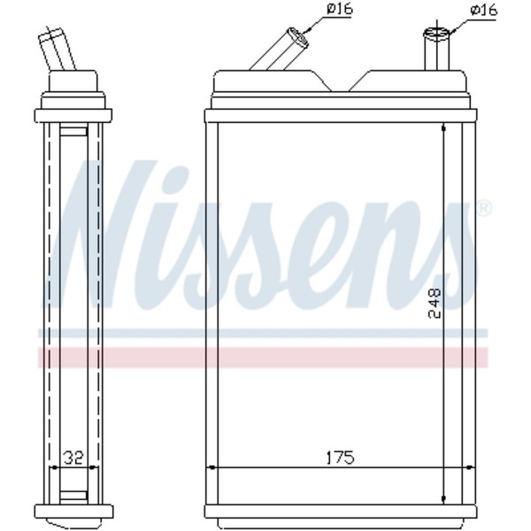 WäRmetauscher Innenraumheizung Passend FüR Volvo 940 II Kombi Aluminium-image
