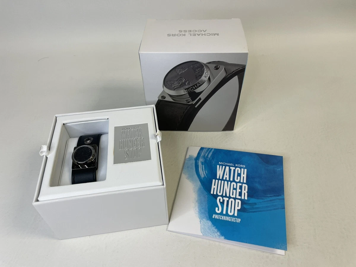 Michael Kors ACCESS Watch Hunger Stop Activity Tracker Complete with Box