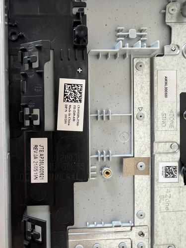 Original Dell Inspiron 15 G15 5510 5511 5515 Handauflage Englisch Tastatur 9YDP0 H2 - Bild 3 von 4