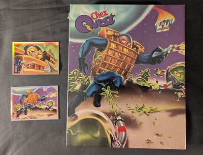 Brand New - Chex Quest Warrior Edition [Limited Run Games] Sealed, 2 Cards