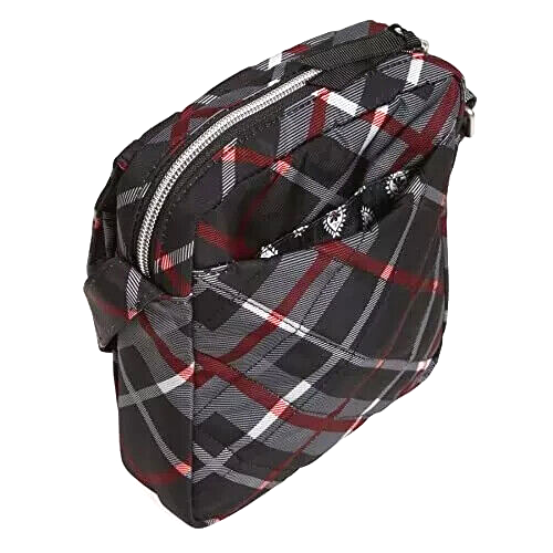 Vera Bradley Women's Performance Twill Small Crossbody Purse Paris Plaid - Picture 2 of 23