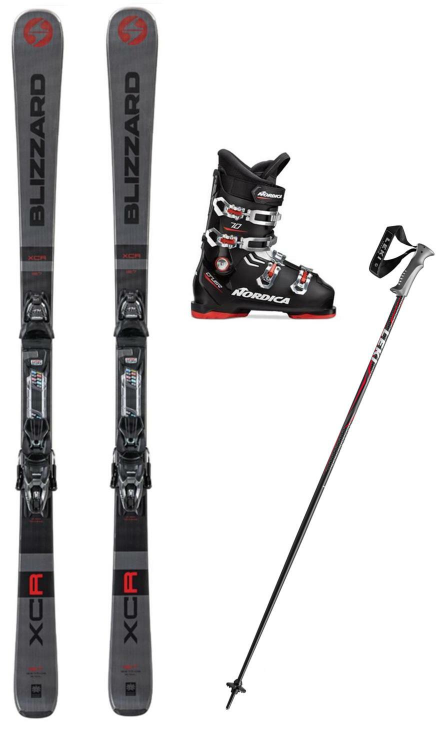 Blizzard XCR 167cm snow ski package (skisbootsbindpoles) CHOOSE