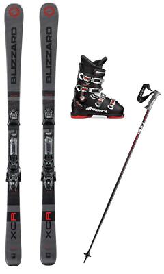 Blizzard XCR 167cm snow ski package skis boots bind poles CHOOSE BOOT SIZE eBay