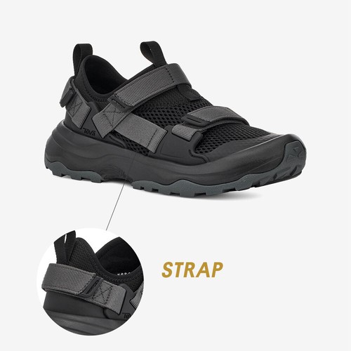 New TEVA Womens OUTFLOW UNIVERSAL WATER SHOE 1136310-BLK BLACK US W 5-8 - Picture 3 of 7