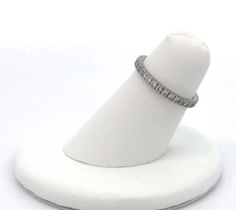 Scott Kay SI1 H Color Diamond Infinity Band, Not Shared Prong, 1.7g - Image 4 of 4